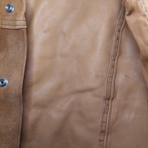 Pre-Owned Vintage 1960s Levi's Big E Suede Leather Jacket | Size XS - Picture 5 of 15